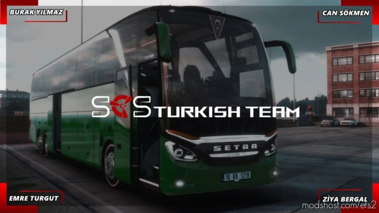 ETS2 Bus Mod: Setra S 517 HDH 1.40 (Featured)