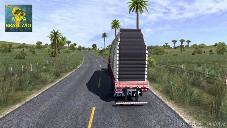 ETS2 Mod: NEW Map Of Brasil V1.1 – 1.40 (Featured)