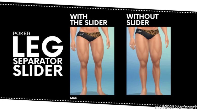 Sims 4 Mod: LEG Separator Slider (Featured)