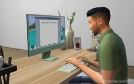 Sims 4 Object Mod: M1 Imac 24″ (Image #6)