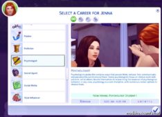 Sims 4 Mod: Psychology Career (Image #4)