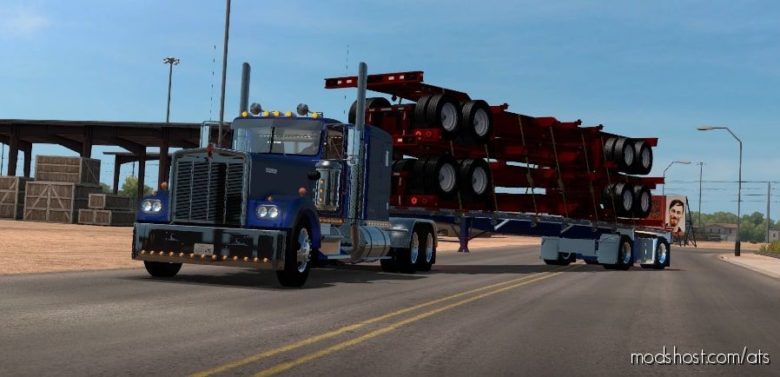 ATS Trailer Mod: The Custom Wilson Flatbed 1.40 (Featured)