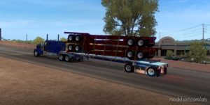 ATS Trailer Mod: The Custom Wilson Flatbed 1.40 (Image #3)