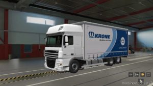 ETS2 Standalone Truck Mod: Tandem Krone DAF XF 105 (Vad&K) 1.40.3 (Image #4)