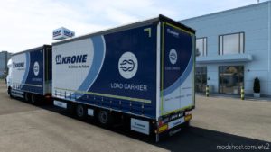 ETS2 Standalone Truck Mod: Tandem Krone DAF XF 105 (Vad&K) 1.40.3 (Image #5)