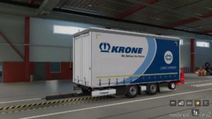 ETS2 Standalone Truck Mod: Tandem Krone DAF XF 105 (Vad&K) 1.40.3 (Image #6)