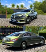 ETS2 Mercedes-Benz Car Mod: C218 Cls-Class V2 1.40 (Featured)