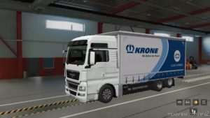 ETS2 MAN Truck Mod: Tandem Krone MAN Tga/Tgx/Tgx E6 (Madster) 1.40 (Image #2)