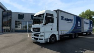 ETS2 MAN Truck Mod: Tandem Krone MAN Tga/Tgx/Tgx E6 (Madster) 1.40 (Image #5)