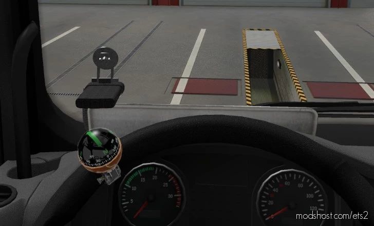 ETS2 Part Mod: The Anti – Radar Laser Speed Detector 1.40 (Featured)