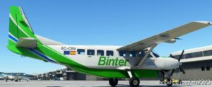 MSFS 2020 Cessna Livery Mod: 208B Grand Caravan Binter Canarias 4K Fictional (Image #3)