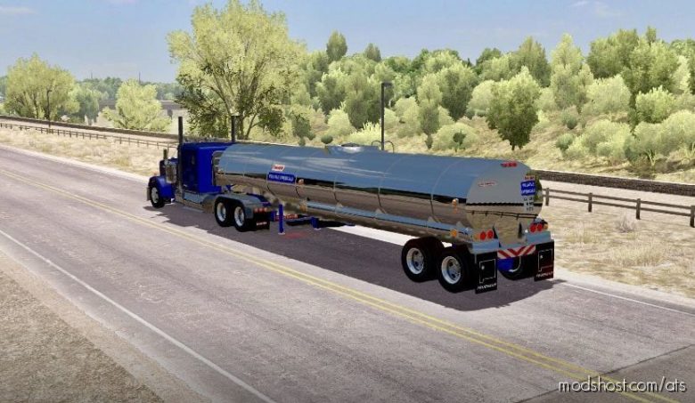 ATS Mod: Rubberduck Tanker Trailer 1.40 (Featured)