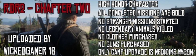 RDR2 Mod: Chapter 2 Save File (Featured)