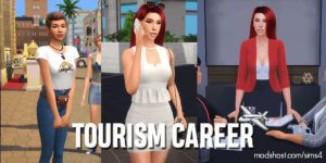 Sims 4 Mod: Tourism Career (Featured)