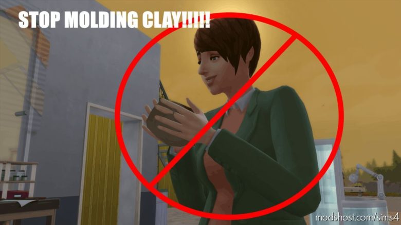 Sims 4 Mod: Simskiller | Stop Molding Clay! (Featured)