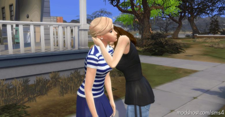 Sims 4 Mod: Vampire ASK To Drink With Bite Neck Animation (Featured)