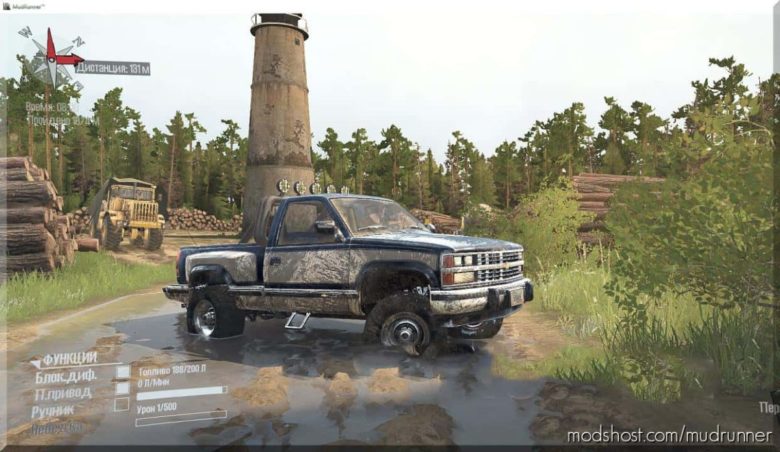 MudRunner Chevrolet Car Mod: 1500 V28.05.21 (Featured)