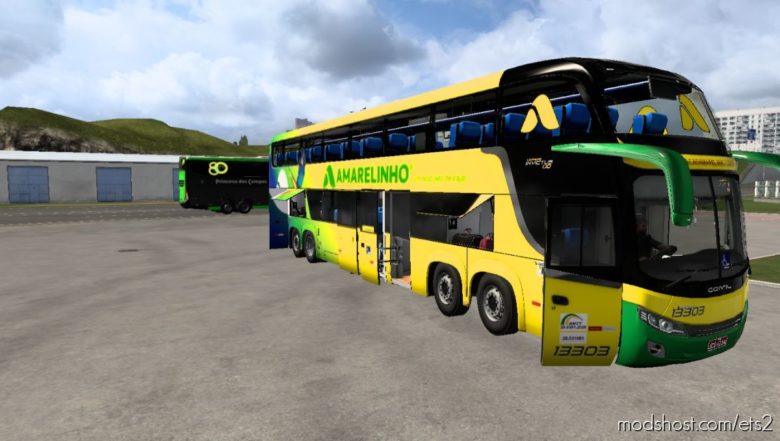 ETS2 Bus Mod: COMIL_INVICTUS_DD 1.40 (Featured)