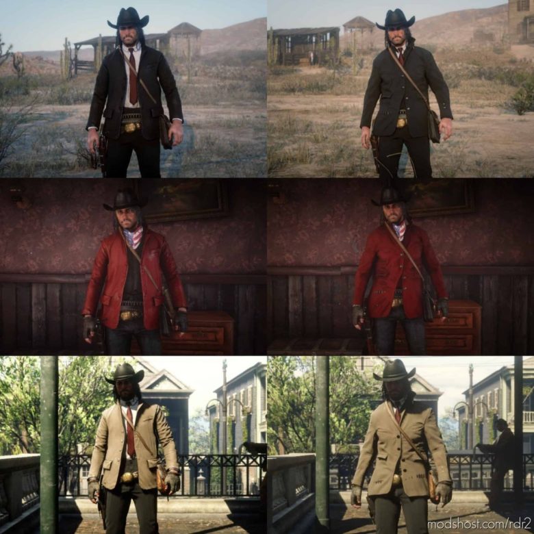 RDR2 Player Mod: John’s NPC Coat Open And Closed (Featured)