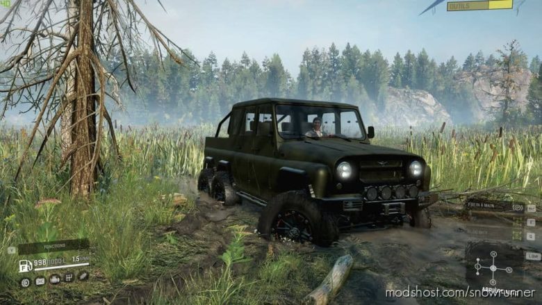 SnowRunner Car Mod: UAZ 6×6 V5.3 (Featured)