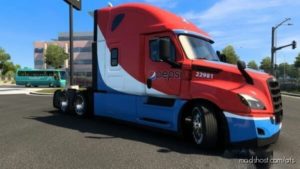 ATS Freightliner Skin Mod: Cascadia Pepsi Edition 1.40.X (Image #3)