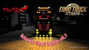 ETS2 Ford Part Mod: Interior Back Lights V6.7 1.40 (Image #3)