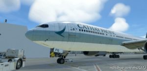 MSFS 2020 777-200ER Livery Mod: CS777 Cathay Pacific B-Kpq 4K (Image #3)