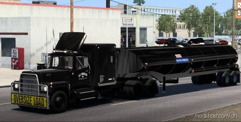 ATS Pack Mod: NEW Mack RS700 + Tank Trailer By Beast Racing OB 1.40 – 1.41 (Featured)