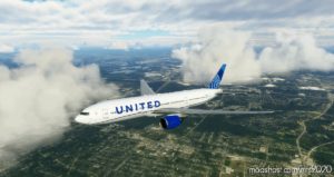 MSFS 2020 8K Livery Mod: United Airlines 777-200 (NEW Colors) – 8K (Image #2)