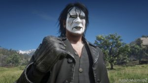 RDR2 Mod: Sting (Wrestler) Face Paint For Arthur-Clean Shaven Only (Image #5)