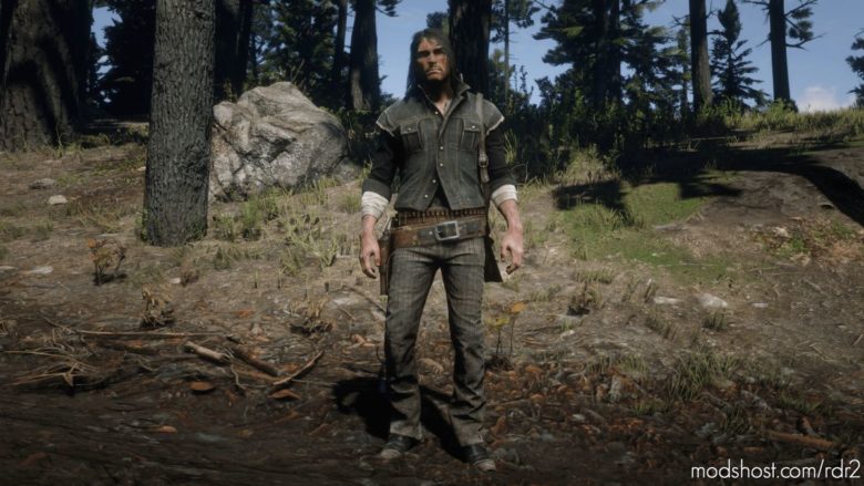 RDR2 Mod: John Marston Cowboy Outfit (Featured)