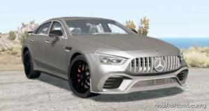 BeamNG Mercedes-Benz Car Mod: Mercedes-Amg GT 63 S 4-Door Coupe (X290) 2018 (Featured)