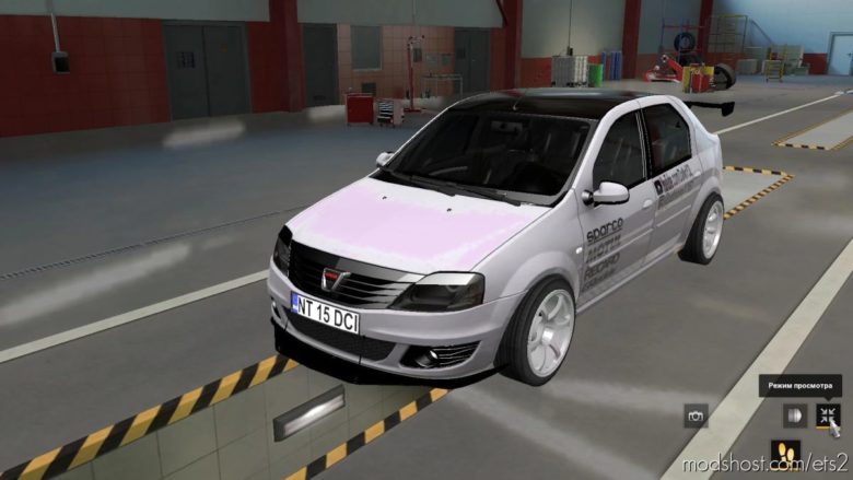 ETS2 Dacia Car Mod: Logan 2011 1.40 (Featured)