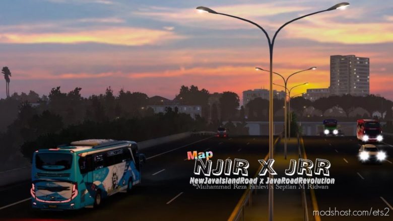 ETS2 Mod: NEW Njir X JRR Map 1.36 - 1.40 (Featured)