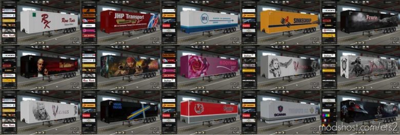 ETS2 Mod: Skins For Your OWN Trailer 1.40 (Featured)