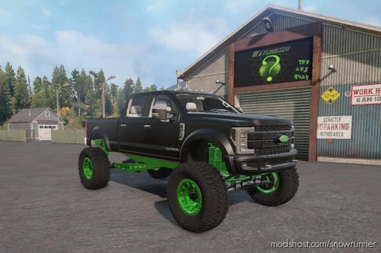 SnowRunner Car Mod: Limes F450 V (Featured)