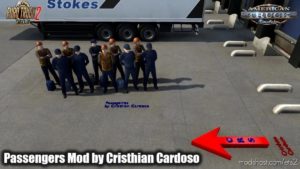 ETS2 Mod: Passengers Mod V1.3 By Cristhian Cardoso 1.40.X (Image #2)