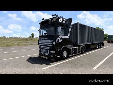 ETS2 DAF Sound Mod: XF Open pipe 1.40 (Featured)