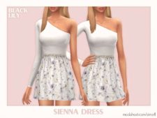 Sims 4 Clothes Mod: Sienna Dress (Featured)