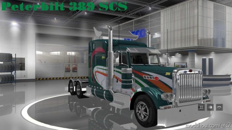 ETS2 Peterbilt Truck Mod: 389 SCS 1.40 (Featured)