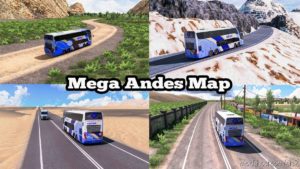 ETS2 Mod: Mega Andes Map Mod Peru – 1.40 V1.2 (Featured)