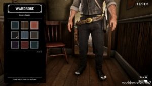 RDR2 Mod: Ranch Pants Rolled Remodel (Image #2)