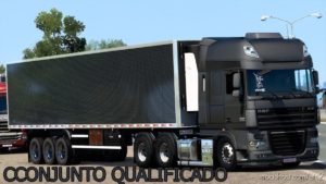 ETS2 DAF Truck Mod: XF 105 BR Edit + Reboque BAU Qualificado – 1.40 (Featured)