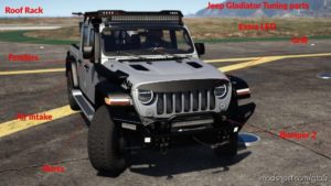 GTA 5 Jeep Vehicle Mod: Gladiator 2020 V1.1 (Image #2)