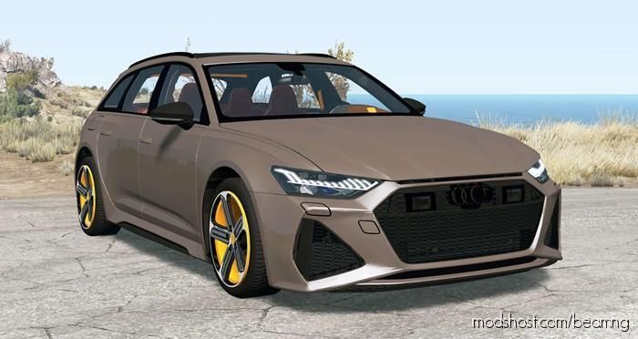 BeamNG Audi Car Mod: RS 6 Avant (C8) 2019 (Featured)