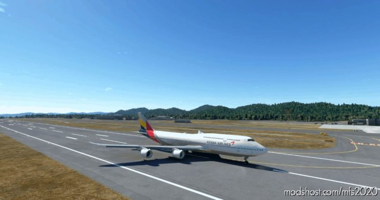 MSFS 2020 Livery Mod: 747-8I Asiana Airlines NO Mirroring (Featured)