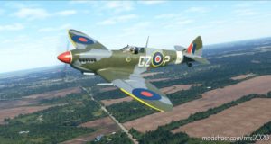 MSFS 2020 Spitfire Livery Mod: Mk.ix MJ730 “THE CO’S Query” (N730MJ) (Image #3)