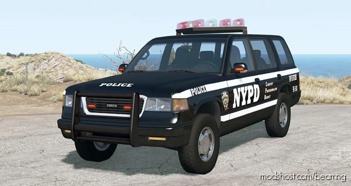 BeamNG Gavril Car Mod: Roamer Nypd Traffic Enforcement (Featured)