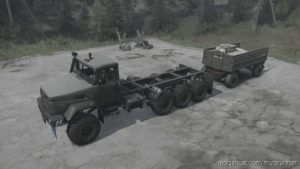 MudRunner Kraz Truck Mod: -7140H6 Mod V16.05.21 (Featured)