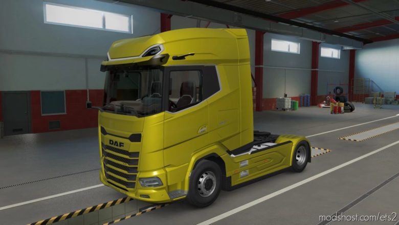 ETS2 DAF Mod: Xg/Xg+ Painted Parts 1.40 (Featured)